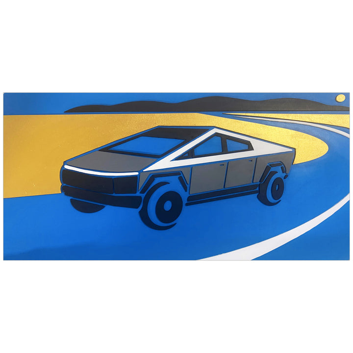 Cacao Rocks - Neocratia - Cybercar - Peinture originale