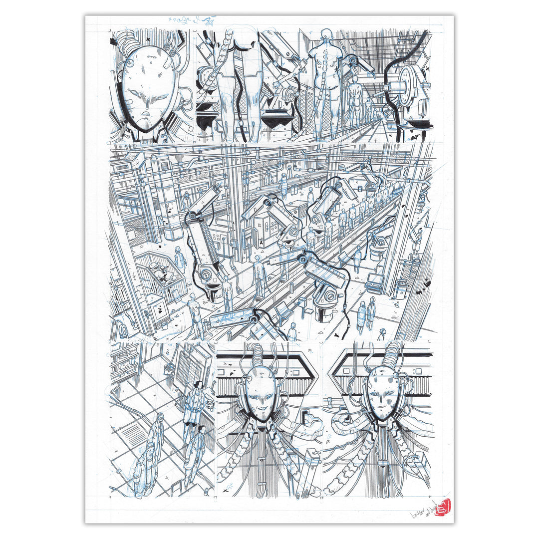 Mathieu Bablet - Carbon & Silicon - Original page 19