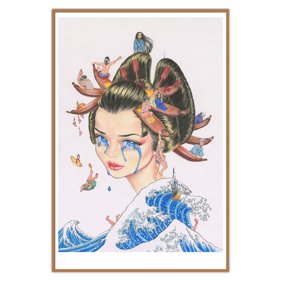 COGUMELI - Goddess of the Sea - Print premium en précommande