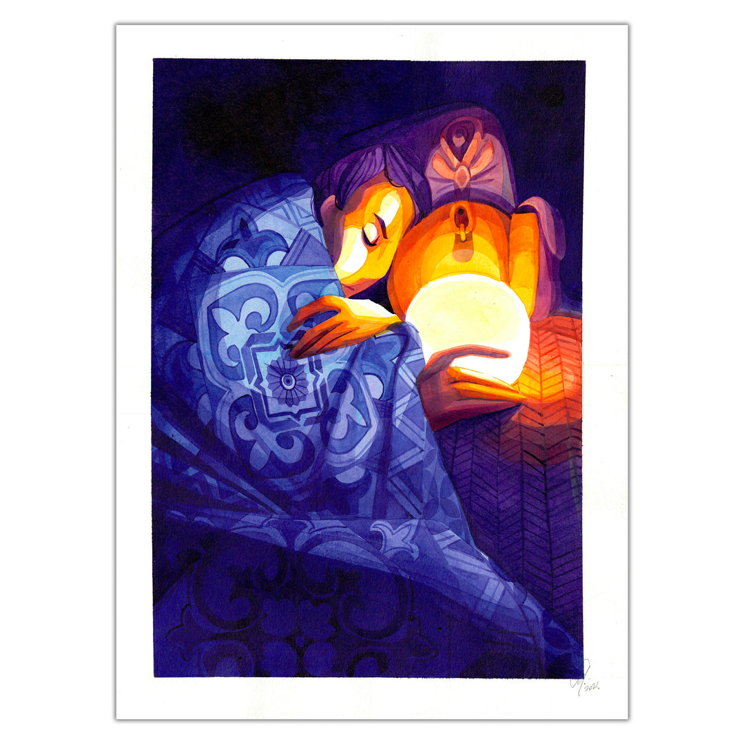 Cy. - Illustration originale - Repos