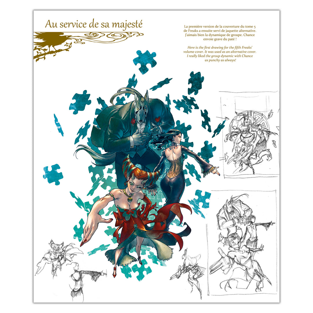 Florent Maudoux - Freaks' Squeele tome 5 - Couverture originale alternative avec les librairies Momie