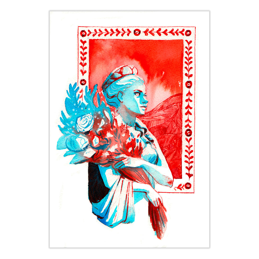 Gaëlle Hersent - "Elpis, inktober 2020" - Oeuvre originale