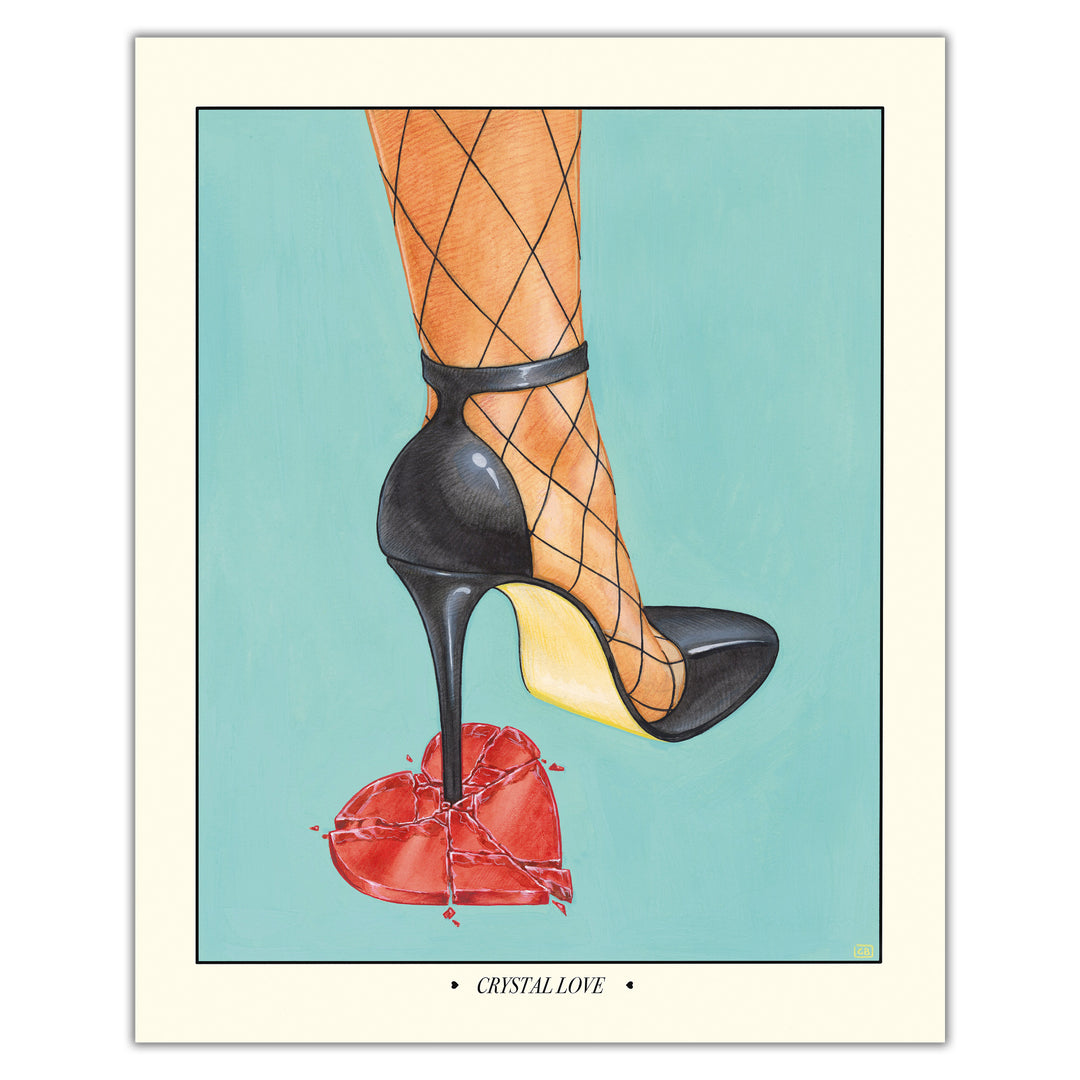 Gianenrico Bonacorsi - Crystal Love - Illustration originale