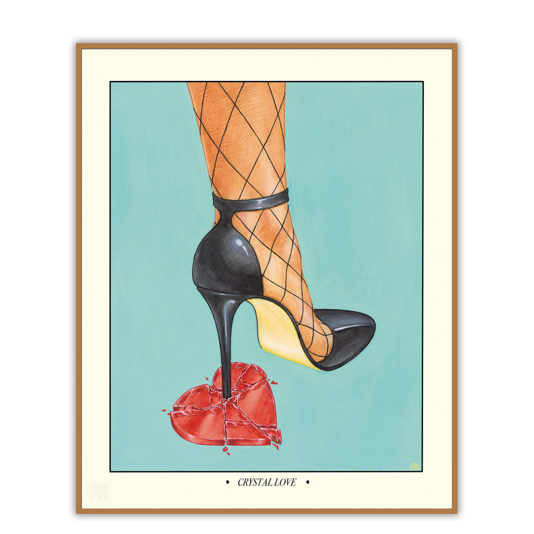 Gianenrico Bonacorsi - Crystal Love - Print premium