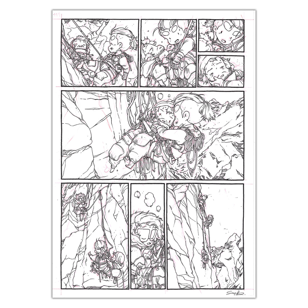 Guillaume Singelin - Frontier - Original panel 111