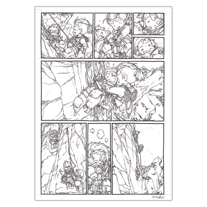 Guillaume Singelin - Frontier - Original panel 111