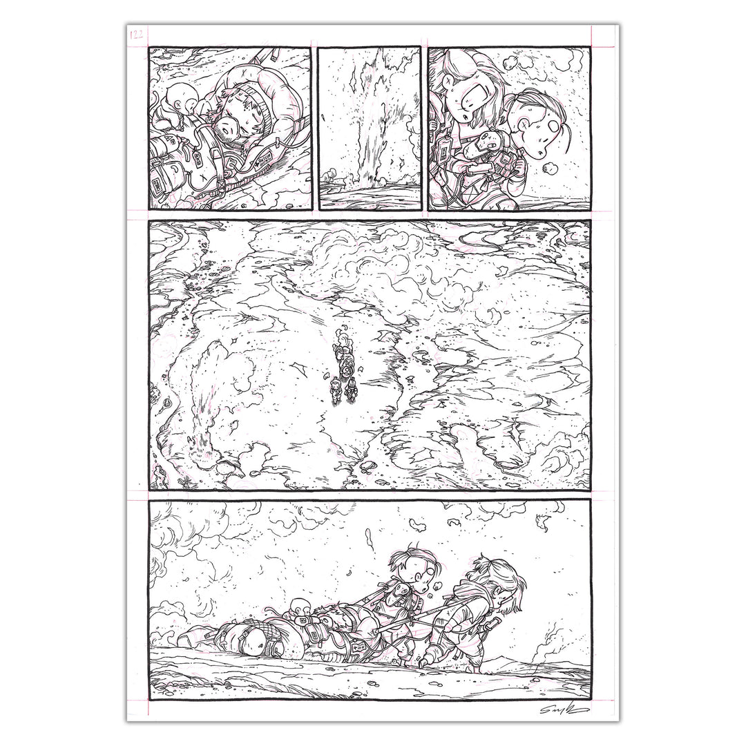 Guillaume Singelin - Frontier - Original panel 122