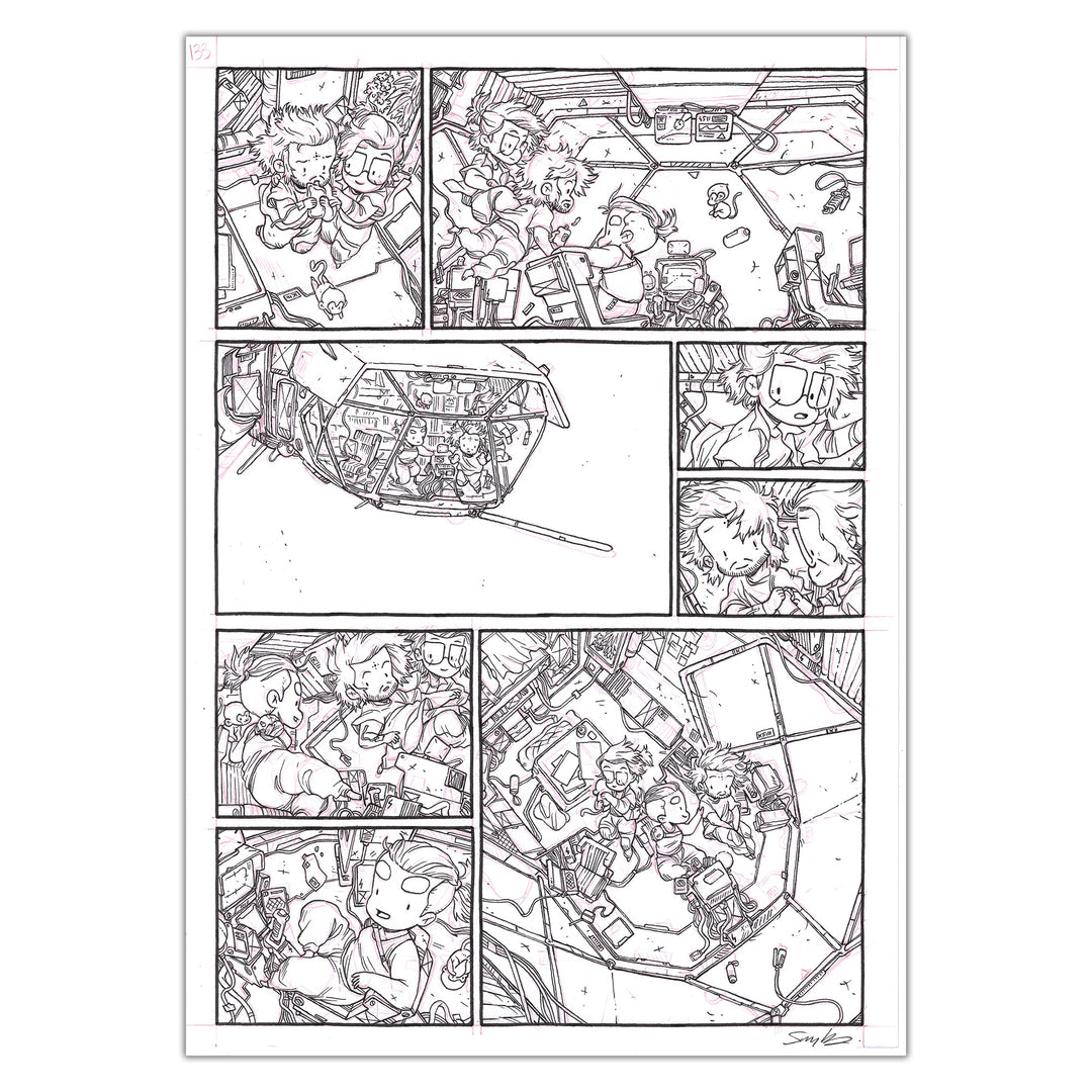 Guillaume Singelin - Frontier - Original panel 133