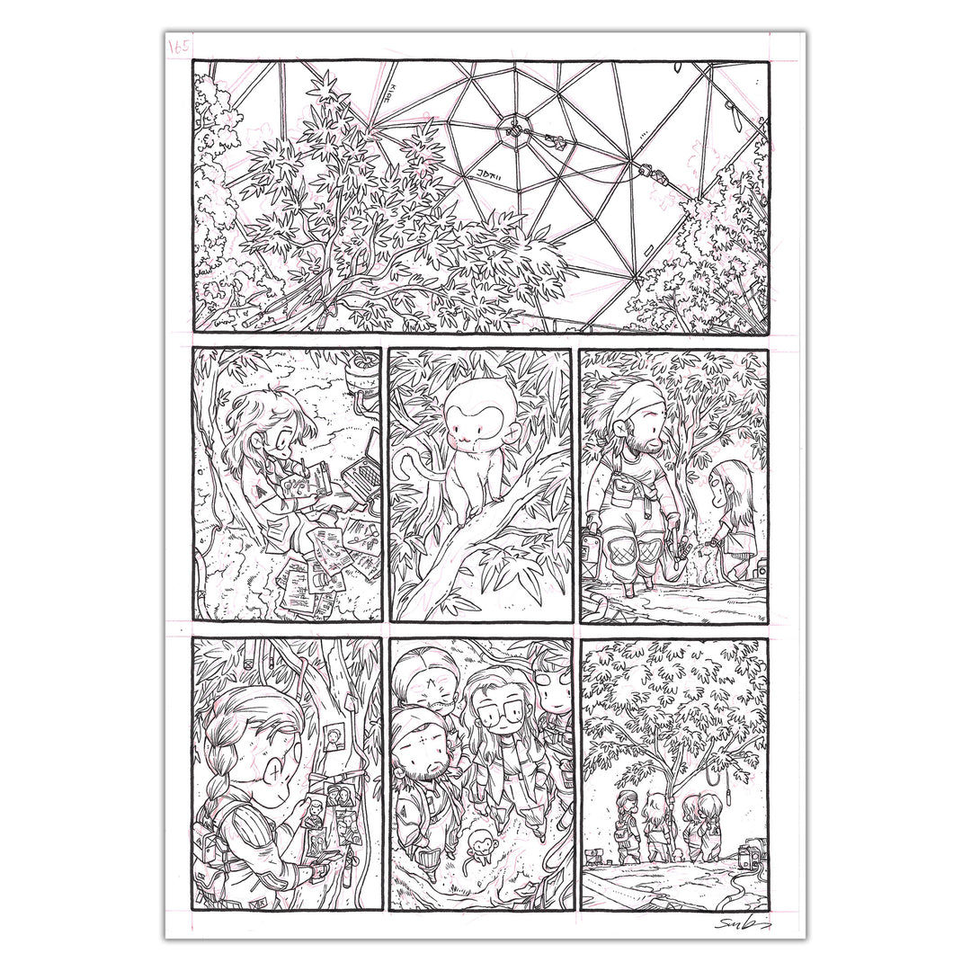 Guillaume Singelin - Frontier - Original panel 165