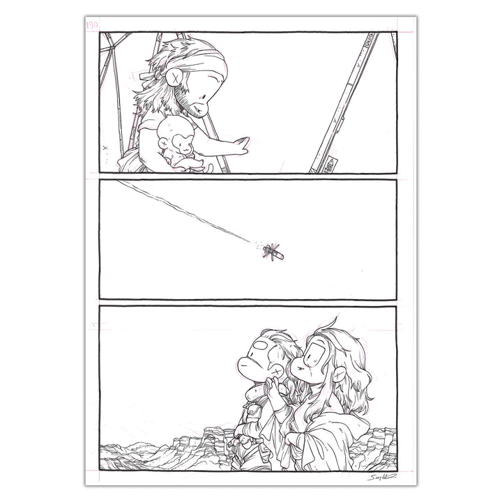 Guillaume Singelin - Frontier - Original panel 190