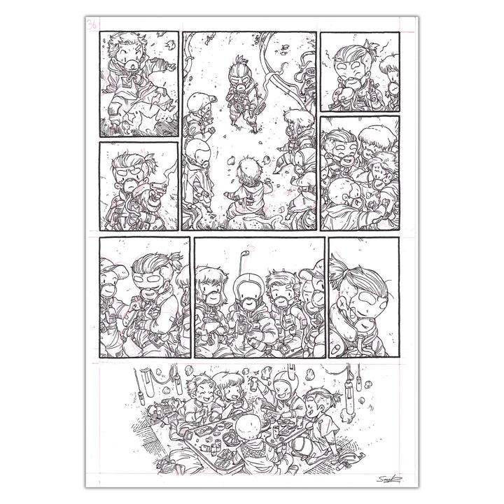 Guillaume Singelin - Frontier - Original panel 36