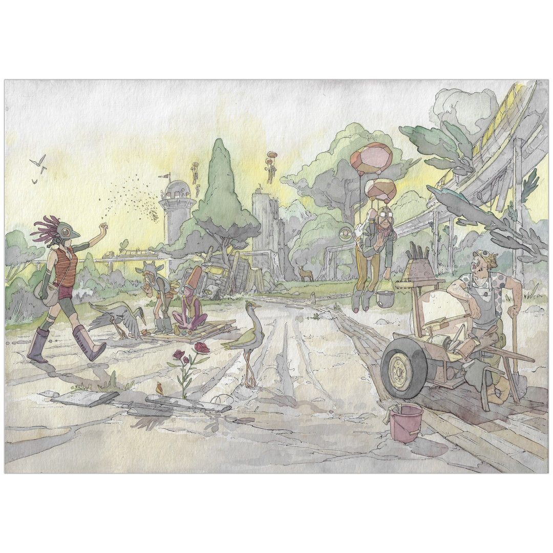 Merwan – Illustration originale TURFU Festival