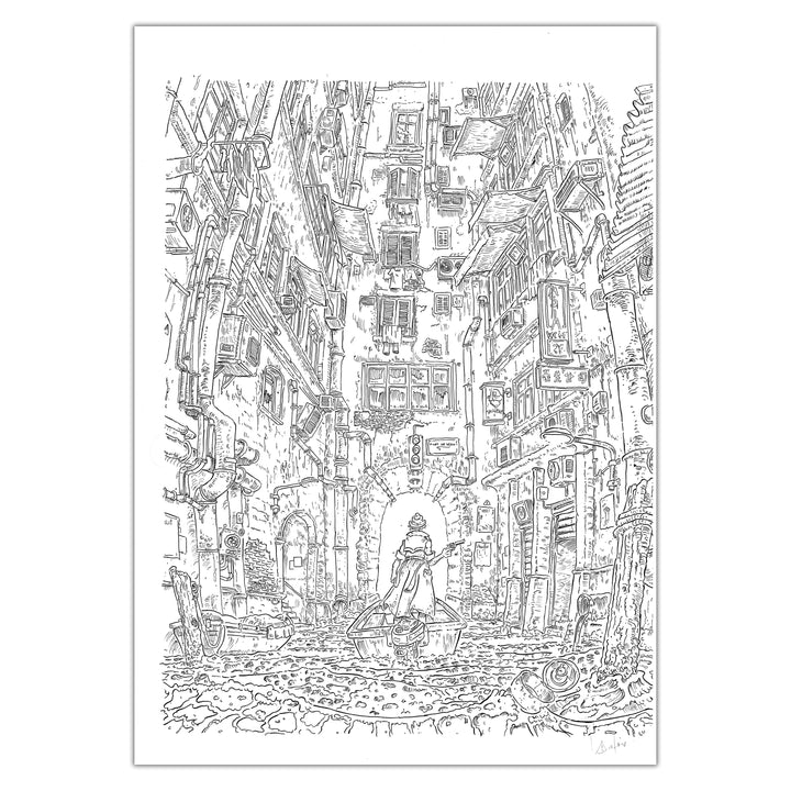 Le Turk - Dead Train - Couverture originale