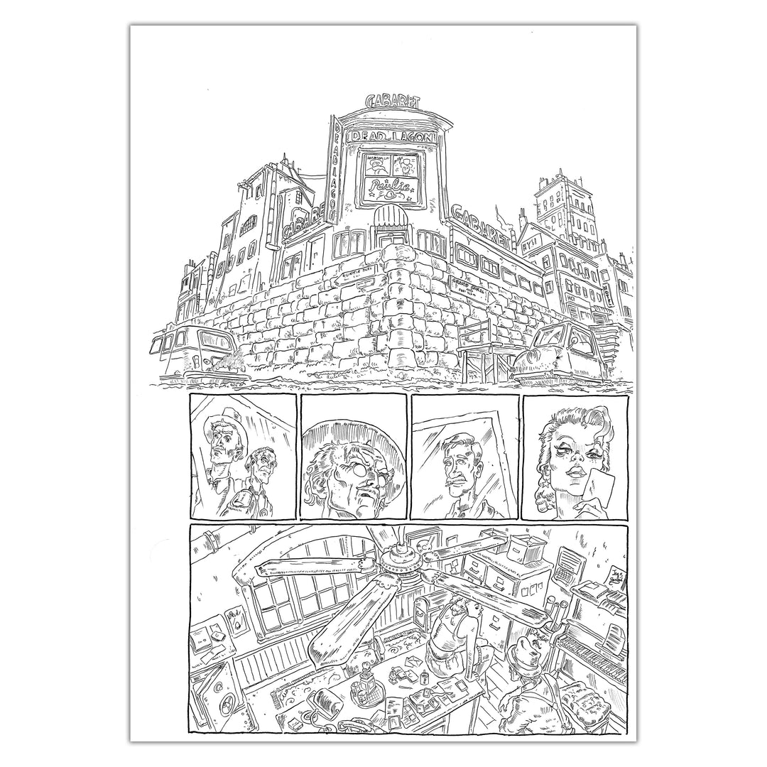 Le Turk - Dead Train - Planche originale 116