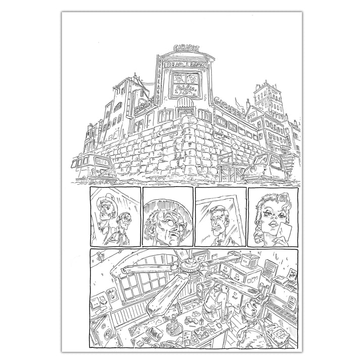 Le Turk - Dead Train - Planche originale 116