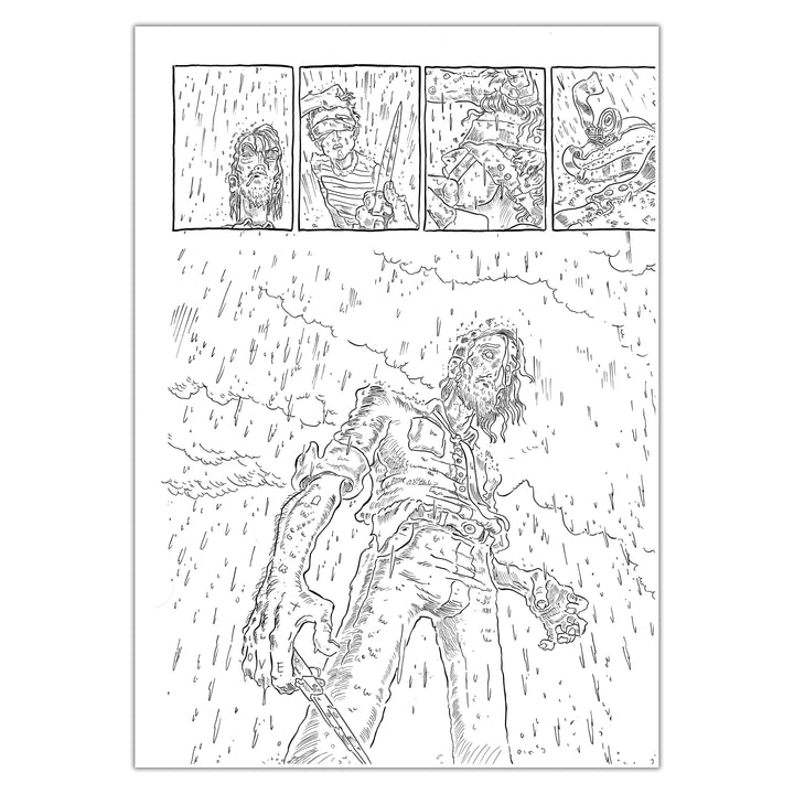 Le Turk - Dead Train - Planche originale page 142