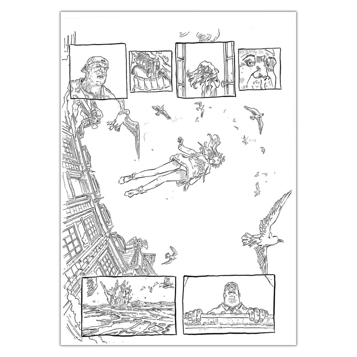 Le Turk - Dead Train - Planche originale page 24