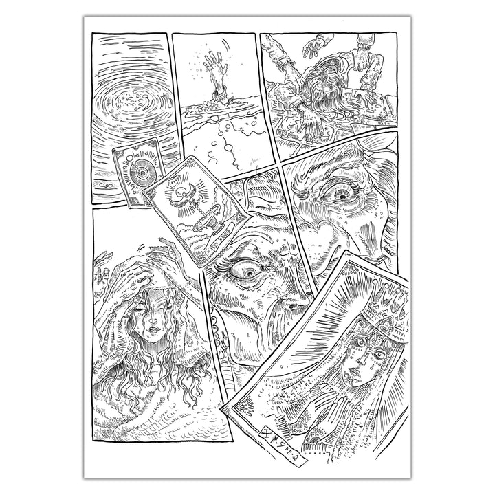 Le Turk - Dead Train - Planche originale page 29