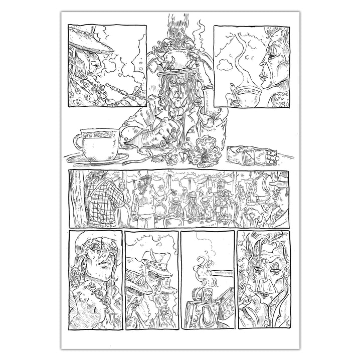 Le Turk - Dead Train - Planche originale page 44