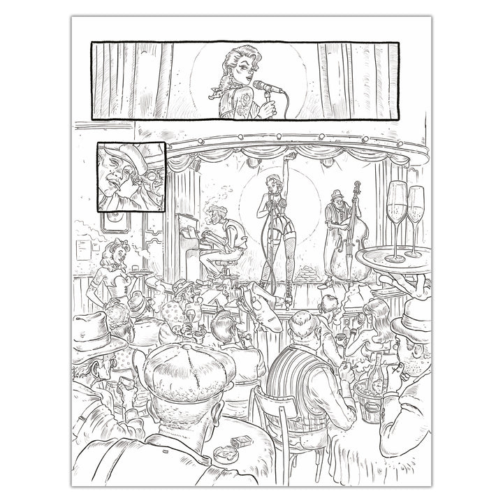 Le Turk - Dead Train - Planche originale page 81