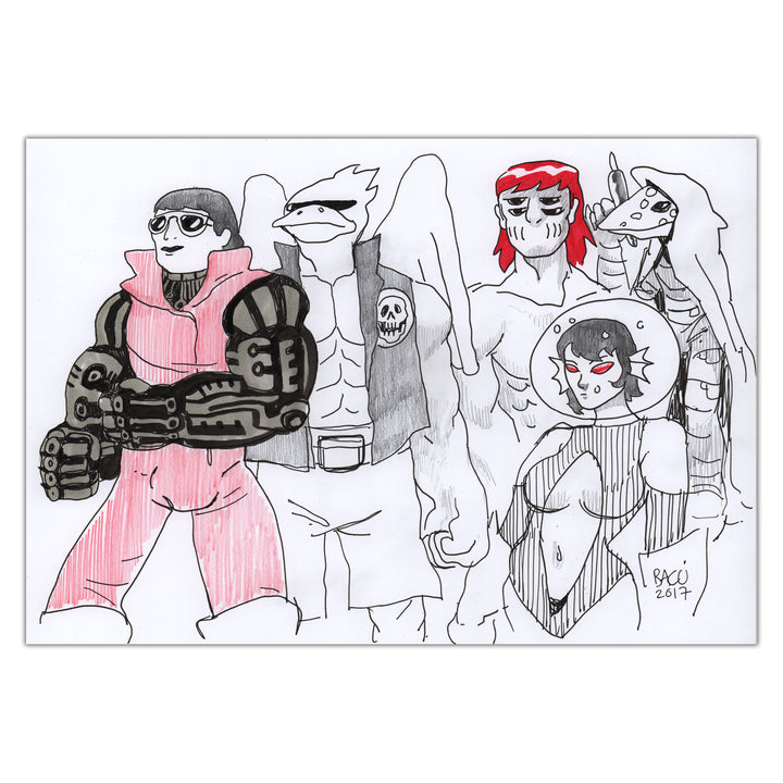 Alexis Bacci - Captain Death - Recherche 12