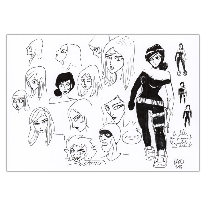 Alexis Bacci - Captain Death - Recherche 15