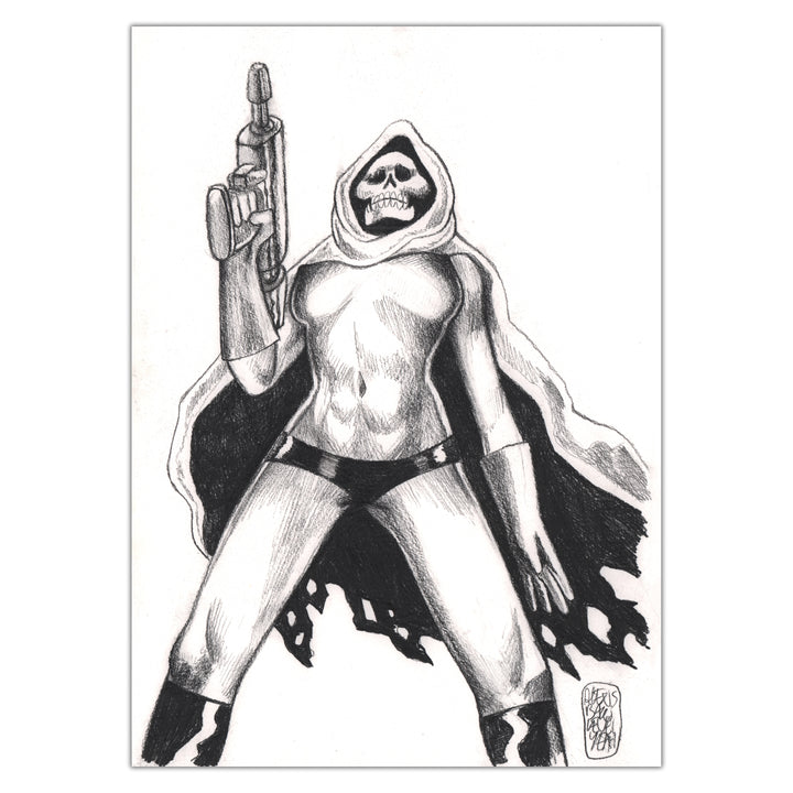 Alexis Bacci - Captain Death - Etude de personnage 1