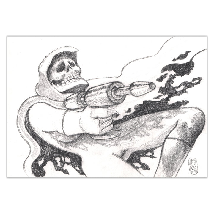 Alexis Bacci - Captain Death - Etude de personnage 5