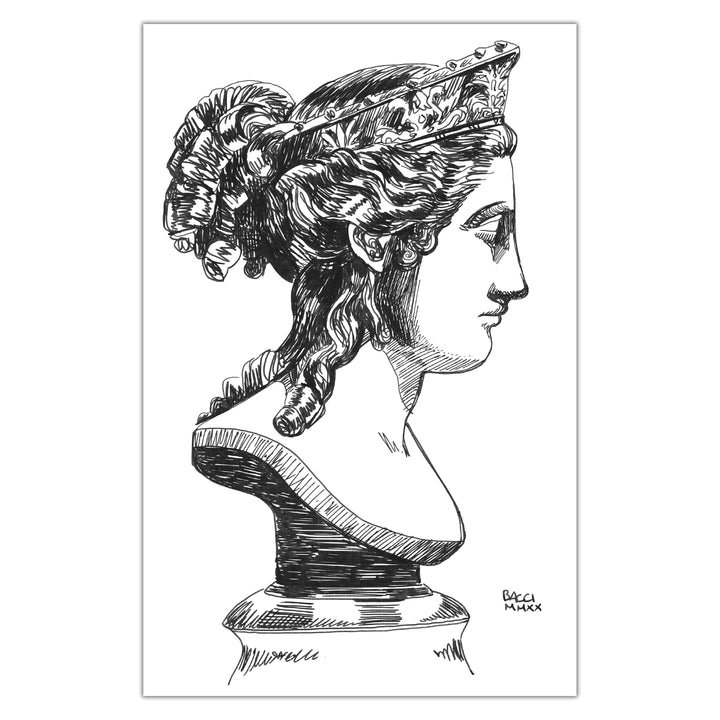 Alexis Bacci - Ink October - No pencil statue studies 9