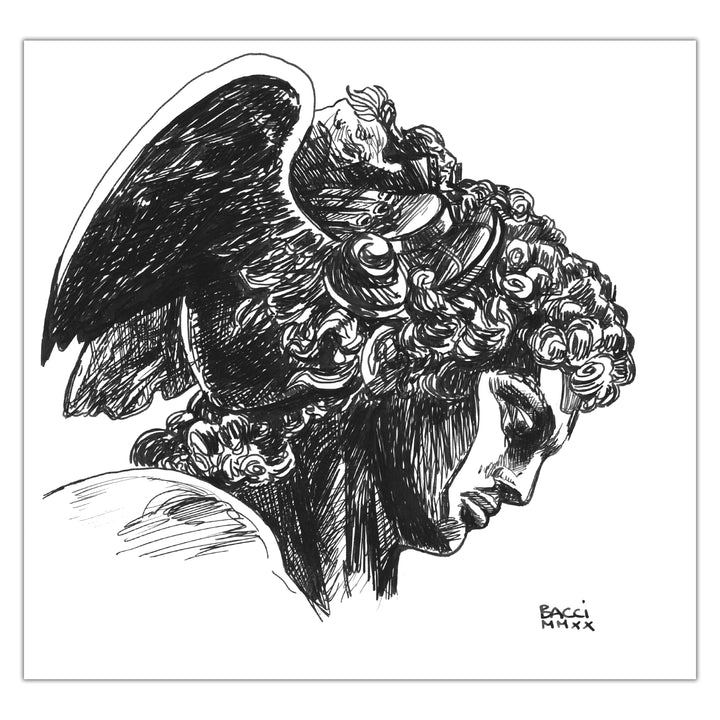 Alexis Bacci - No pencil statue étude 20