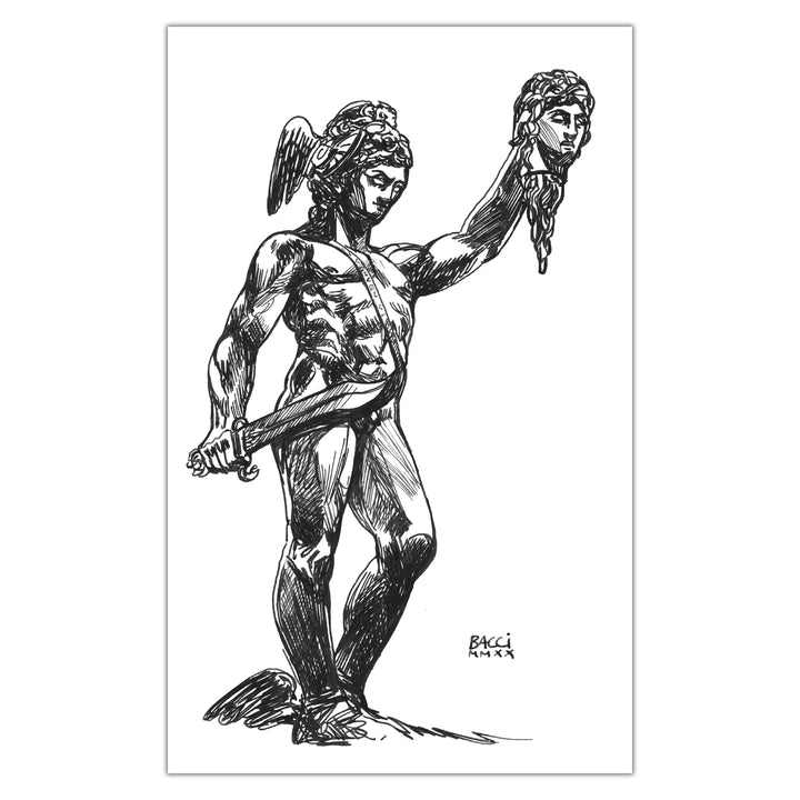 Alexis Bacci - Ink October - No pencil statue studies 22