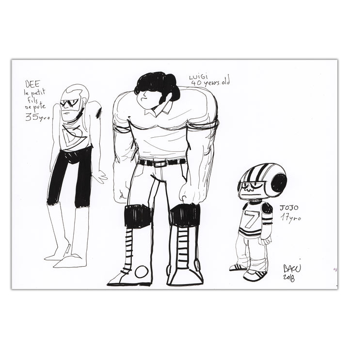 Alexis Bacci - Captain Death - Recherche 9