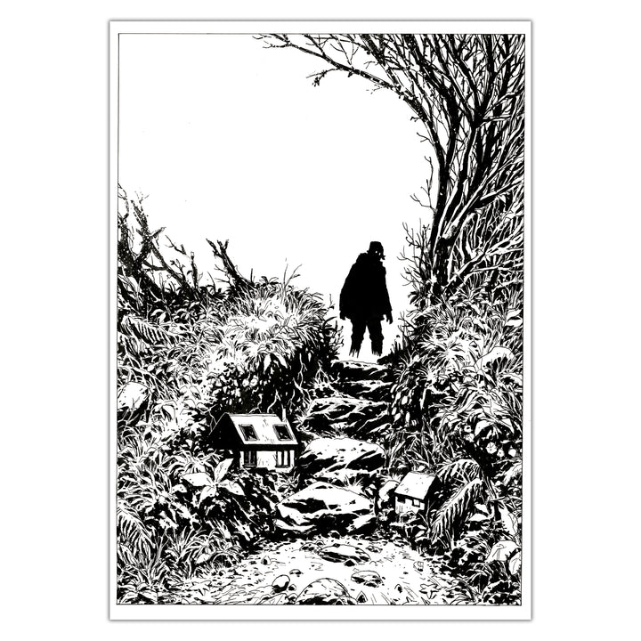 Jérémie Gasparutto - Le chemin derrière la maison - Couverture originale