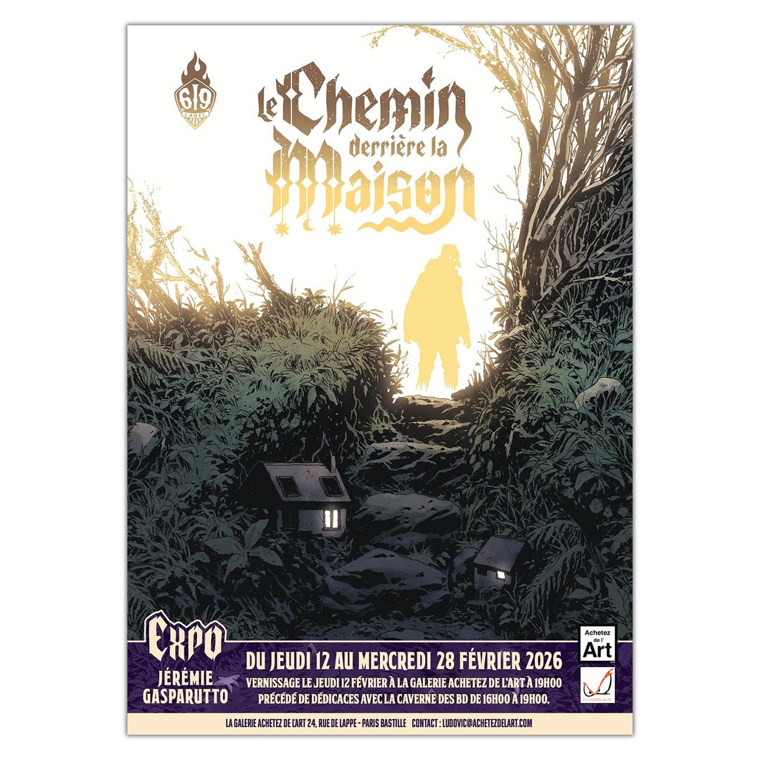 Jérémie Gasparutto - Le chemin derrière la maison - Original page 134