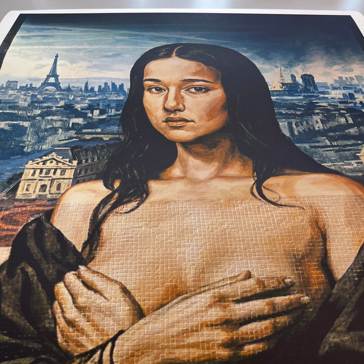 The Naked Mona Lisa - Signed and Numbered Collector’s Print