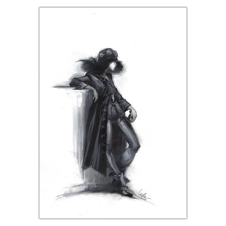 Mathieu Lauffray - Raven - Illustration Lady Darksee