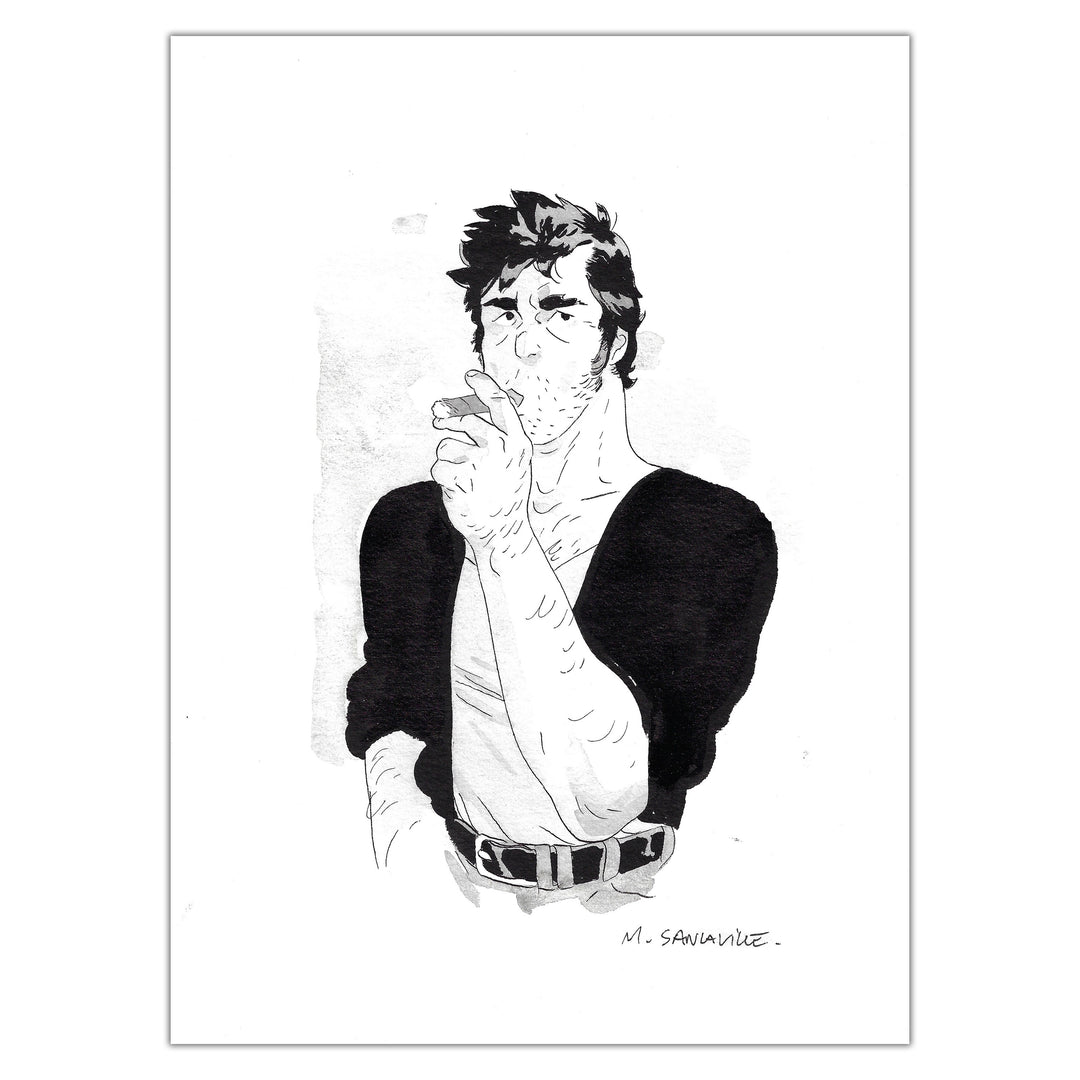 Michaël Sanlaville - Lastman - Illustration originale - Richard Aldana