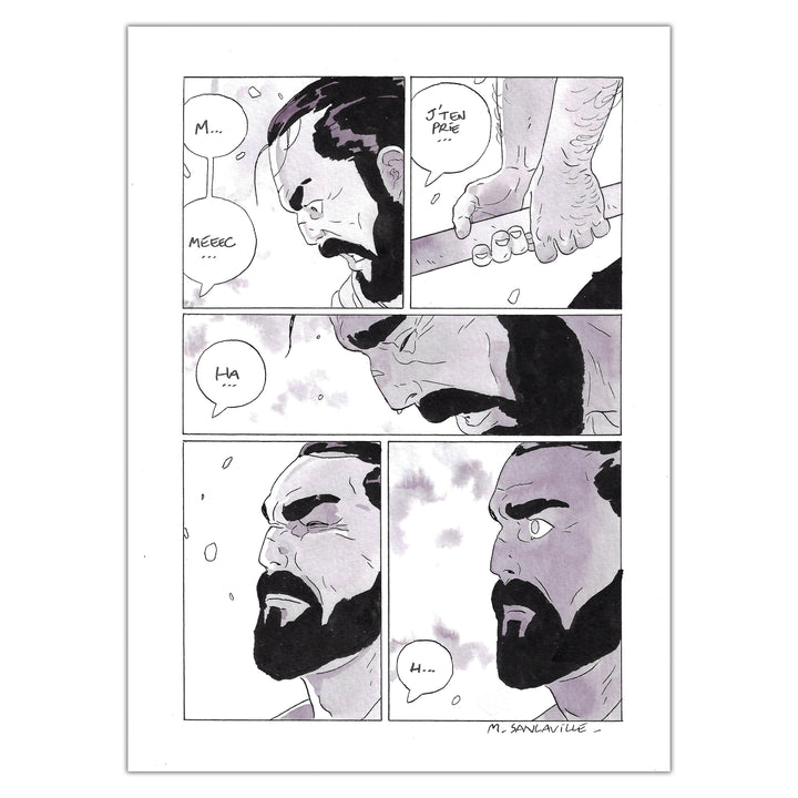 Michaël Sanlaville - Lastman - Planche originale - Tome 6