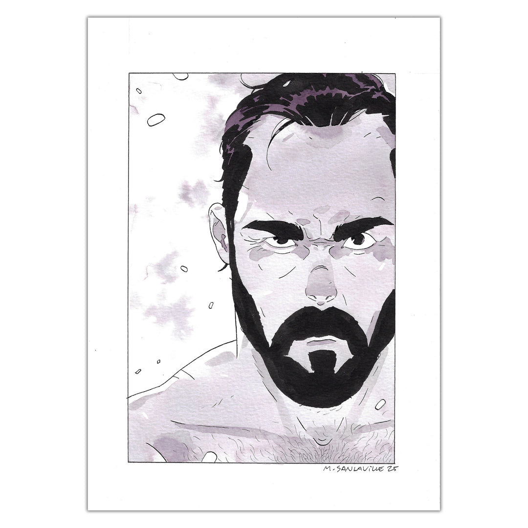 Michaël Sanlaville - Lastman - Planche originale - Tome 6 - Portrait 