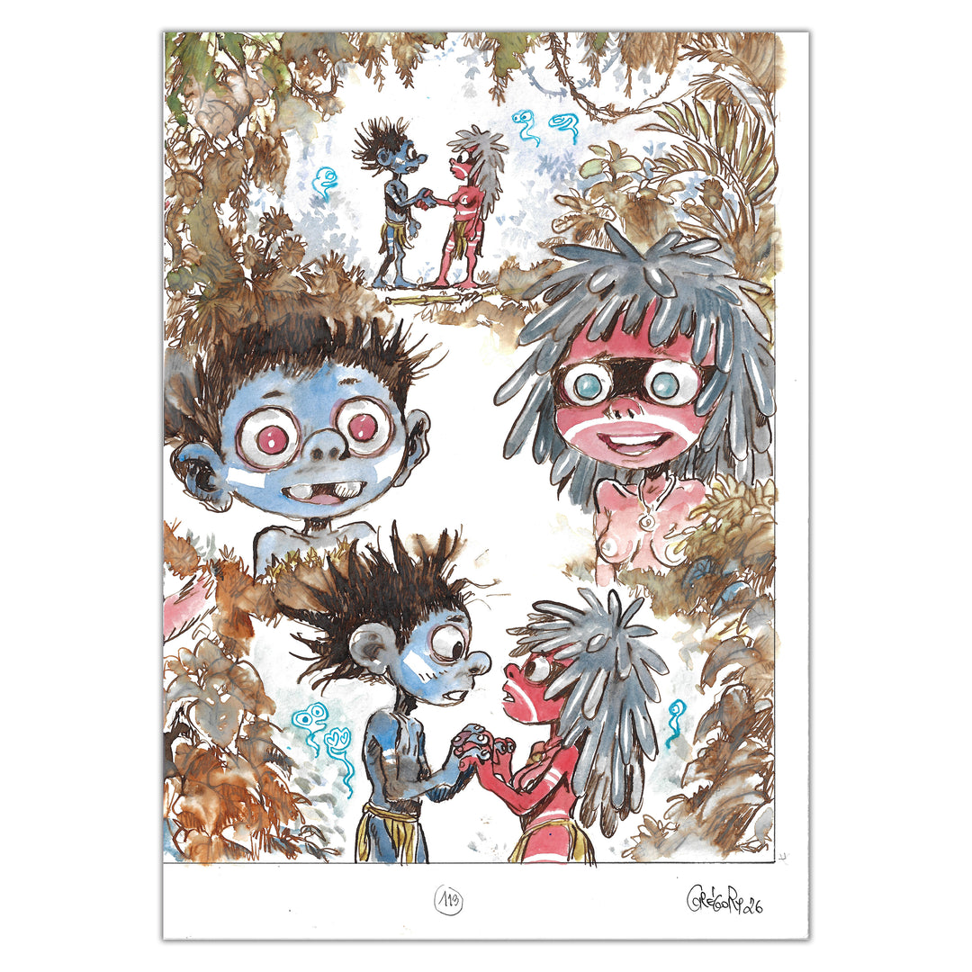 Gregory Panaccione - Petit Bonhomme - Original page 5