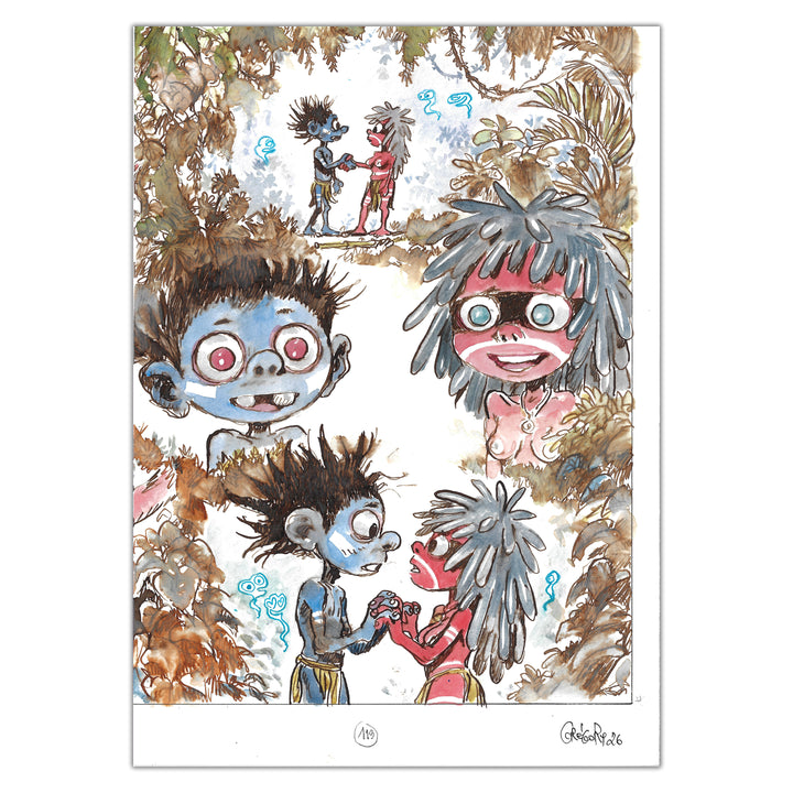 Gregory Panaccione - Petit Bonhomme - Original page 5