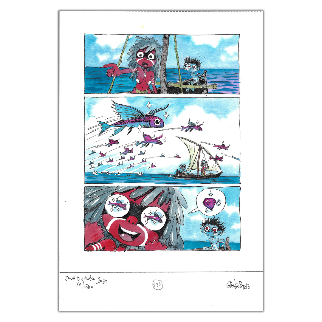 Gregory Panaccione - Petit Bonhomme - Original page 5
