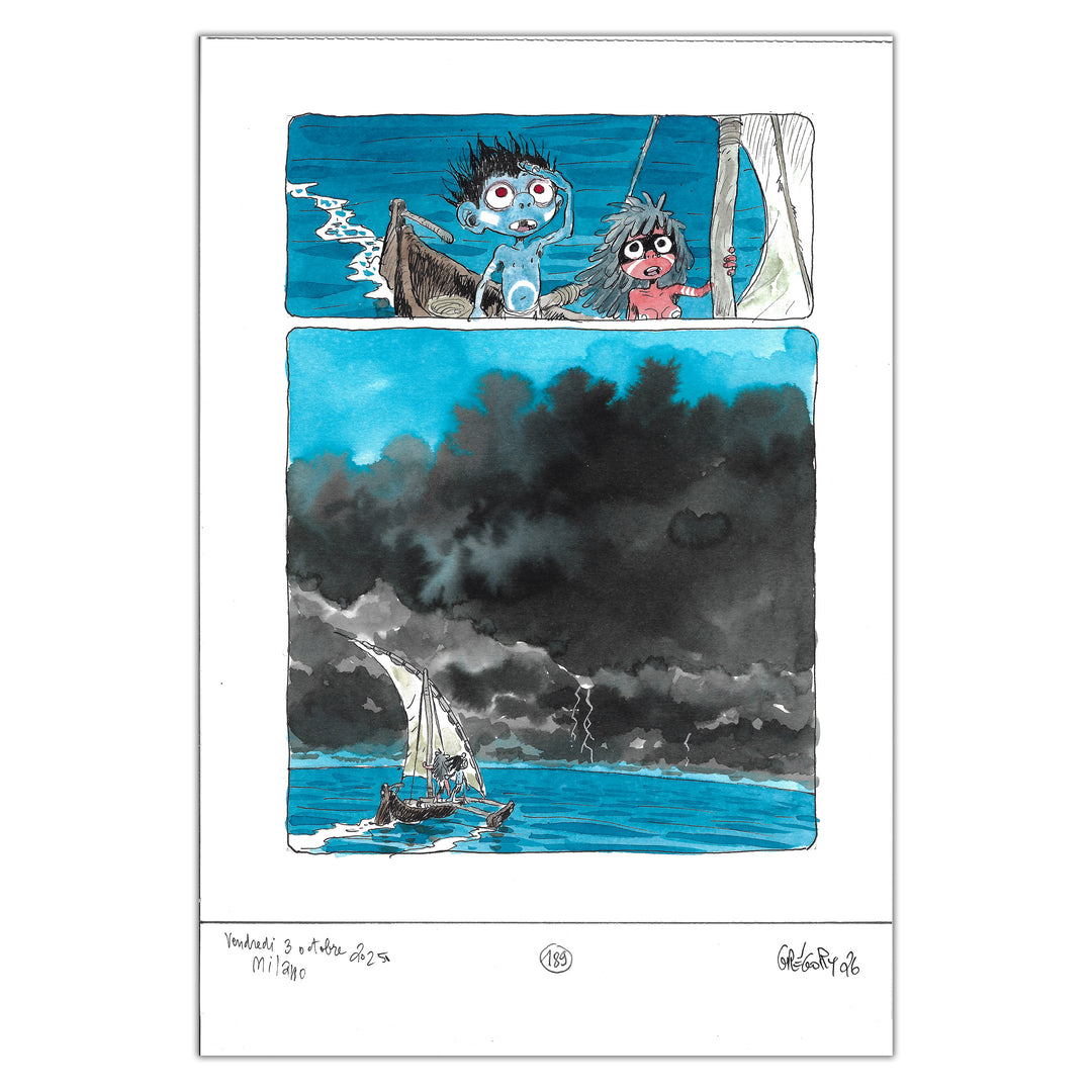 Gregory Panaccione - Petit Bonhomme - Original page 199