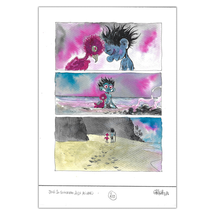 Gregory Panaccione - Petit Bonhomme - Original page 243