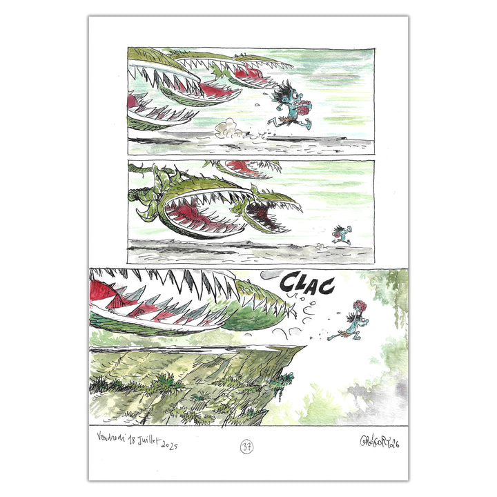 Gregory Panaccione - Petit Bonhomme - Original page 5