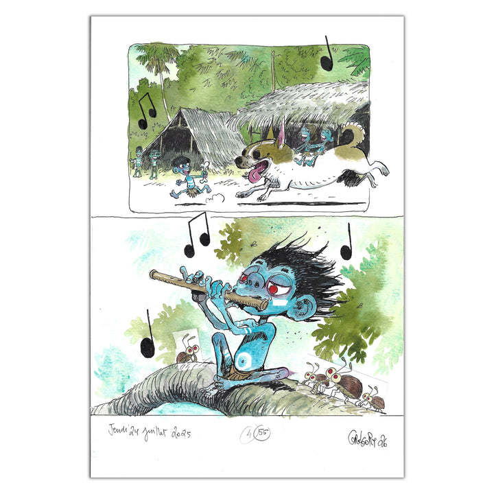 Gregory Panaccione - Petit Bonhomme - Original page 5