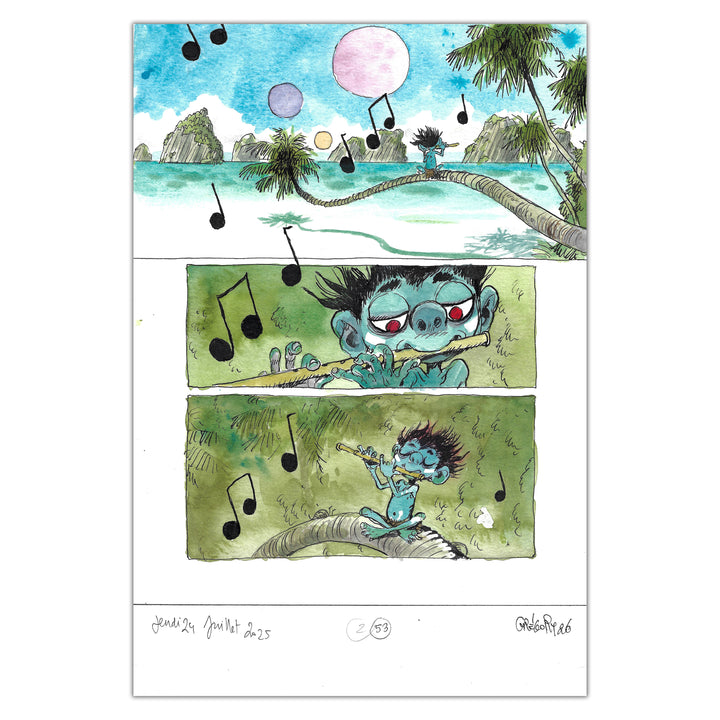 Gregory Panaccione - Petit Bonhomme - Original page 5