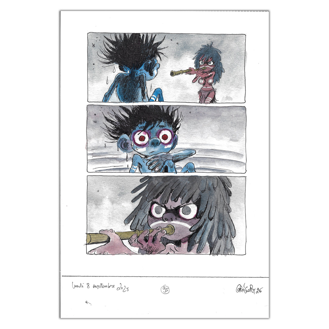 Gregory Panaccione - Petit Bonhomme - Original page 5