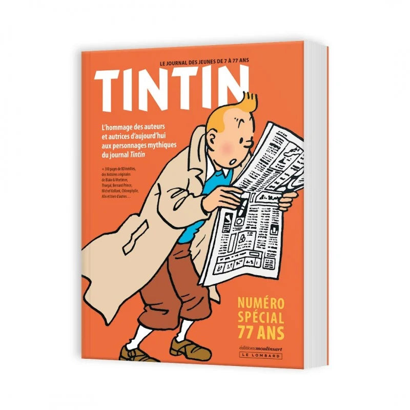 Magazine Tintin, le journal des jeunes de 7 à 77 ans