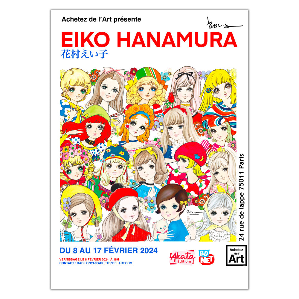 Eiko Hanamura - Girls Sticker Set 2